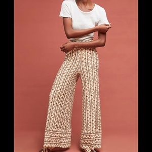 Anthropologie and Farm rio Wide-Leg Pants
